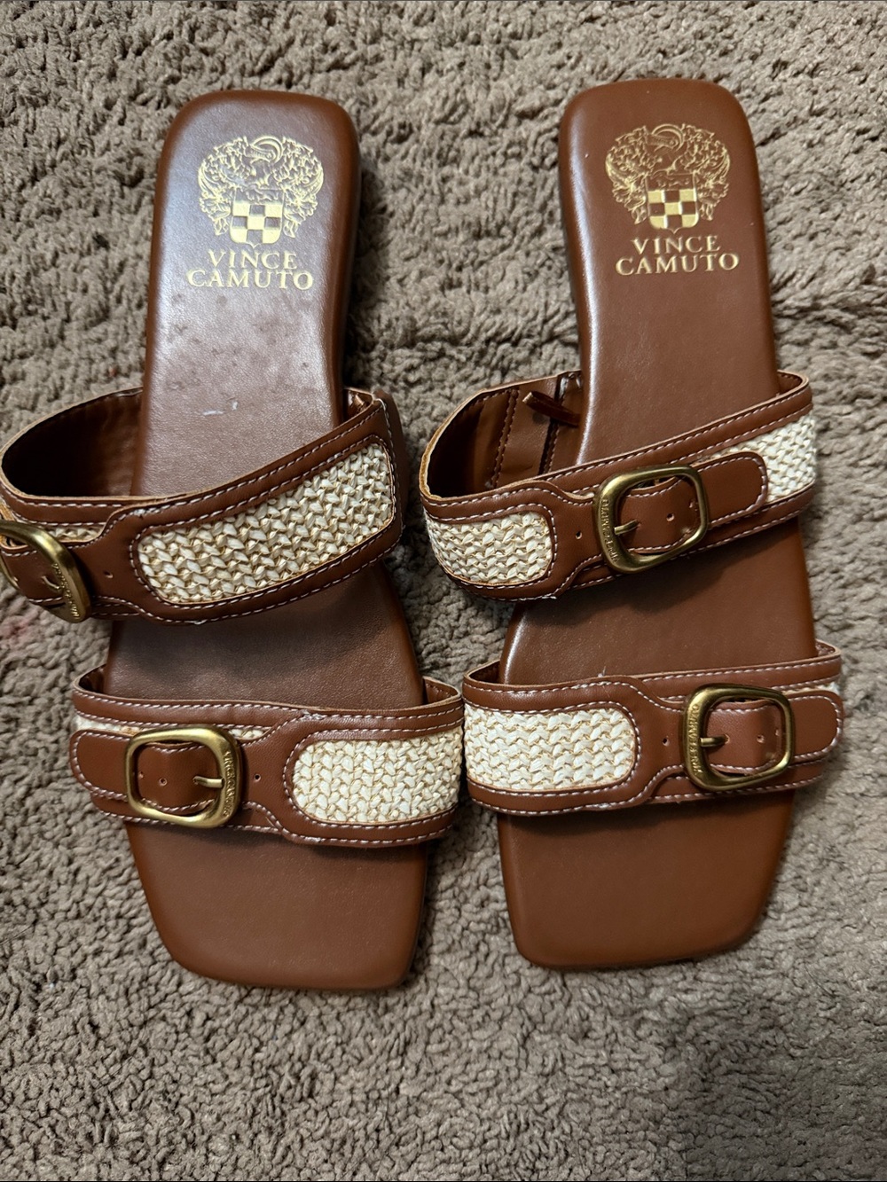 Vince Camuto Strap Slide Sandals